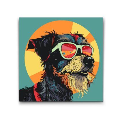 Malen_nach_Zahlen_Pop_Art_-_Moderner_Hund_M2