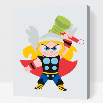 Malen nach Zahlen - Avengers, Thor