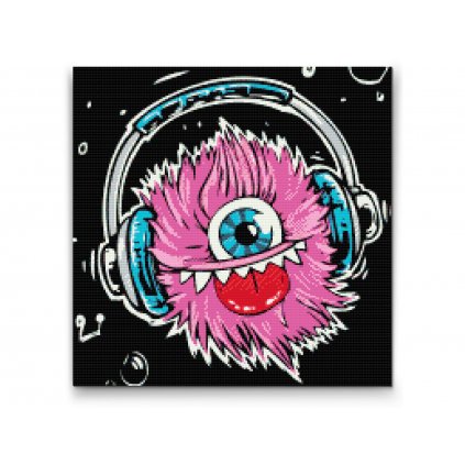 Diamond painting - Rosa Monster