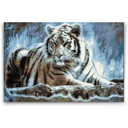Diamond painting - Bengalischer Tiger