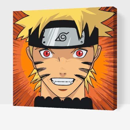 Malen nach Zahlen - Kakashi mit Kurama
