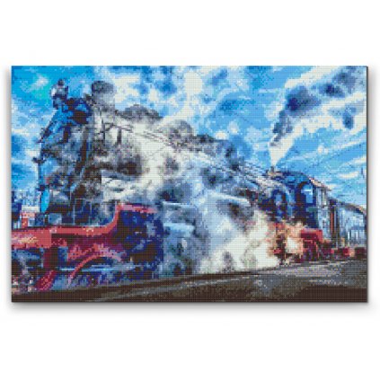 Diamond Painting - Lokomotive