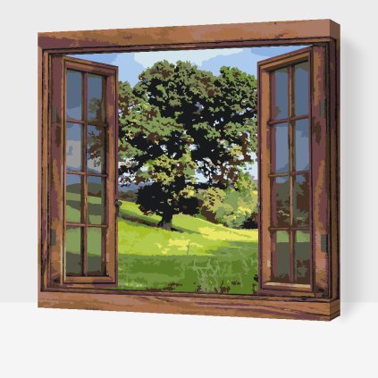 Malen nach Zahlen - Fensteransicht