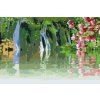 Malen nach Zahlen - Wasserfall in der Natur
