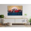 Malen nach Zahlen - Roter Ferrari