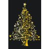 Malen nach Zahlen - Sternenbaum