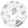 Punktmalerei - Süße Bienen