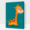 Malen nach Zahlen - Kleine Giraffe