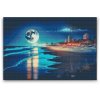 Diamond Painting - Vollmond am Strand