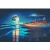 Diamond Painting - Vollmond am Strand