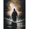 Malen nach Zahlen - Jesus geht auf dem Wasser