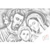 Punktmalerei - Die heilige Familie