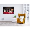 Diamond Painting - Hunde spielen Karten
