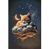 Diamond Painting - Gute Nacht Kätzchen