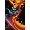 Diamond Painting - Farbenwirbel