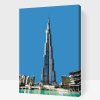 Malen nach Zahlen - Burj Khalifa, Dubai 2