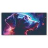 Diamond Painting - Hund in Regenbogenfarben