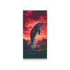 Diamond Painting - Delfin bei Sonnenuntergang