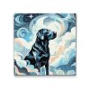 Diamond Painting - Blauer Labrador