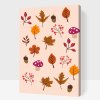 Malen nach Zahlen - Herbstlicher Hintergrund