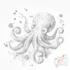 Punktmalerei - Fröhlicher Oktopus