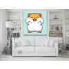 Diamond Painting - Hamster mit vollen Backen