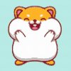 Diamond Painting - Hamster mit vollen Backen