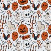 Malen nach Zahlen - Halloween-Hintergrund