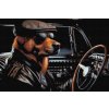 M11_Diamond_painting_-_Hund_in_einem_schwarzen_Cabrio