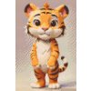 M11_Diamond_painting_-_Tiger_für_Kinder