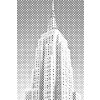 M11_Punktmalerei_-_Empire_State_Building_aus_der_Nähe