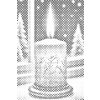M11_Punktmalerei_-_Weihnachtskerze