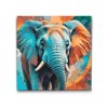 M2_Malen_nach_Zahlen_-_Elefant_in_Türkis-_und_Orangetönen