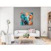 M3_Malen_nach_Zahlen_-_Elefant_in_Türkis-_und_Orangetönen