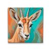 M2_Malen_nach_Zahlen_-_Gazelle_in_Türkis-_und_Orangetönen