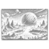 M2_Punktmalerei_-_Abstrakter_Planet_im_Weltraum