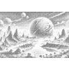 M11_Punktmalerei_-_Abstrakter_Planet_im_Weltraum