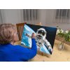 M9_Malen_nach_Zahlen_-_Astronaut_mit_Planet_Erde