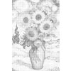 M11_Punktmalerei_-_Sonnenblumen_vor_Sternenhimmel
