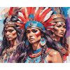 M11_Malen_nach_Zahlen_-_Drei_schöne_Indianerfrauen