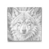 M2_Punktmalerei_-_Wolf_in_Rosatönen