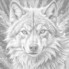 M11_Punktmalerei_-_Wolf_in_Rosatönen