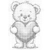 M11_Punktmalerei_-_Teddybär_mit_Herz
