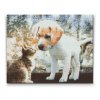 Diamond painting - Hund und Katze
