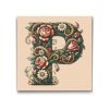 M2_Diamond_Painting_-_Buchstabe_P_-_Blumenmuster