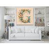M3_Diamond_Painting_-_Buchstabe_G_-_Blumenmuster