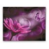 Diamond painting - Schmetterling und Gerbera