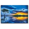 Diamond painting - Dunkler Sonnenuntergang