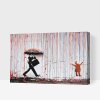 Malen nach Zahlen - Banksy - Bunter Regen
