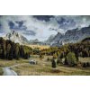 Diamond Painting - Wald in Dolomiten